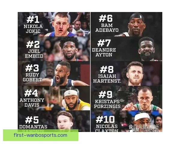 恩比德与约基奇近三季高阶数据全面对比解析谁才是当代NBA最强中锋